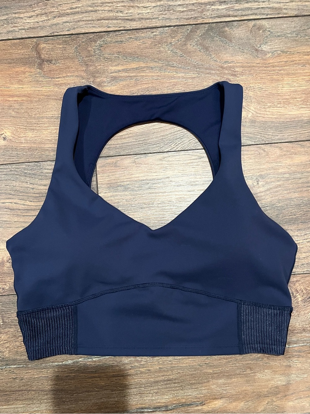 Beach Riot Blue Sports Bra Large